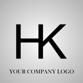 Stylish logo.Your Company logo design.A company logo or business card design. Royalty Free Stock Photo