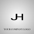 Stylish logo.Your Company logo design.A company logo or business card design. Royalty Free Stock Photo