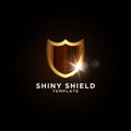 Luxury shield graphic design template