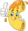 Macaroni and Cheese Cartoon Character