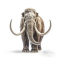 an illustration of a mammoth Royalty Free Stock Photo