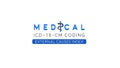 ICD-10-CM coding External Causes Index blue Royalty Free Stock Photo