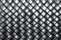 Metal weave pattern background