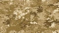 Brown camouflage digital pattern Royalty Free Stock Photo