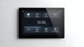 Smart Home Control Panel Climate, Security, Lighting System Royalty Free Stock Photo