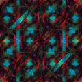 Illustration of a mosaic image, an abstract kaleidoscope pattern . The background mosaic. decorative patterns in retro style. Royalty Free Stock Photo