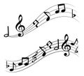 Music notes