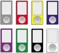 Music player Royalty Free Stock Photo