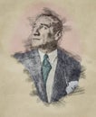 Illustration of Mustafa Kemal Ataturk