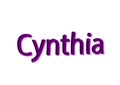 Illustration, name cynthia isolated in a white background