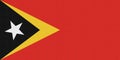 Illustration of the national flag of East Timor