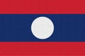 Illustration of the national flag of Laos