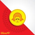 Navratri utsav greeting card