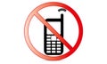 Off Mobile Sign Switch Off Phone Icon No Phone Allowed Mobile Warning Symbol