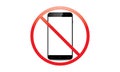 Off Mobile Sign Switch Off Phone Icon No Phone Allowed Mobile Warning Symbol