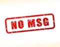 No msg text buffered Royalty Free Stock Photo