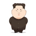 Illustration Of North Korean Leader