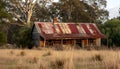 Old Australian shack