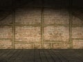 Old Creepy Musty Attic Background Royalty Free Stock Photo