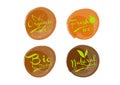 Organic food badges