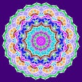 ornament of a circular mandala color. Ornamental background