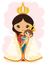 Our lady of nazareth, virgin of nazareth, brazil