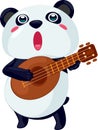 Illustration panda Royalty Free Stock Photo