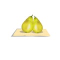 Illustration pear breakfast healthy food ripe fruit appetite.