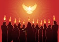 Pentecost Sunday Holy Spirit Royalty Free Stock Photo