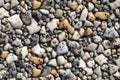 Pile of pebble stones as a background texture pattern Royalty Free Stock Photo