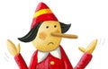 Illustration of Pinocchio says: I do not lie