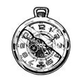 Illustration of pocketwatch