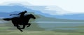 Pony Express Illustration