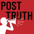 Illustration for Post Truth Concept. Fact and Fake Royalty Free Stock Photo