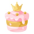 Illustration of princess cake.