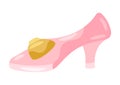 Illustration of princess shoe.