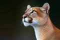 Puma (Puma concolor), also known as the cougar