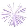 Purple sunburst circle illustration.