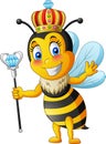 Queen bee cartoon