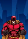 Raging Superhero City Background