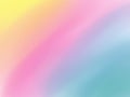 Illustration with rainbow pastel colors texture. Multicolor wallpaper texture sky and colors of princess and unicorns