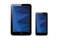 Vector Android Ipad Tablet And Vector Android Smart Mobile Phone