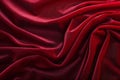 Red satin fabric background texture close up Royalty Free Stock Photo