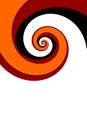 red spiral background Royalty Free Stock Photo