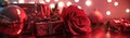 an illustration of a redcolored rose Royalty Free Stock Photo