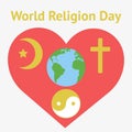 Illustration of religious freedom day