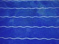 Illustration of a restless undulating sea,wavy blue sea