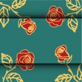 Illustration of roses Royalty Free Stock Photo
