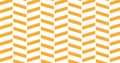 Illustration of rows of orange lines on white background