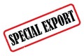 Special Export stamp Royalty Free Stock Photo